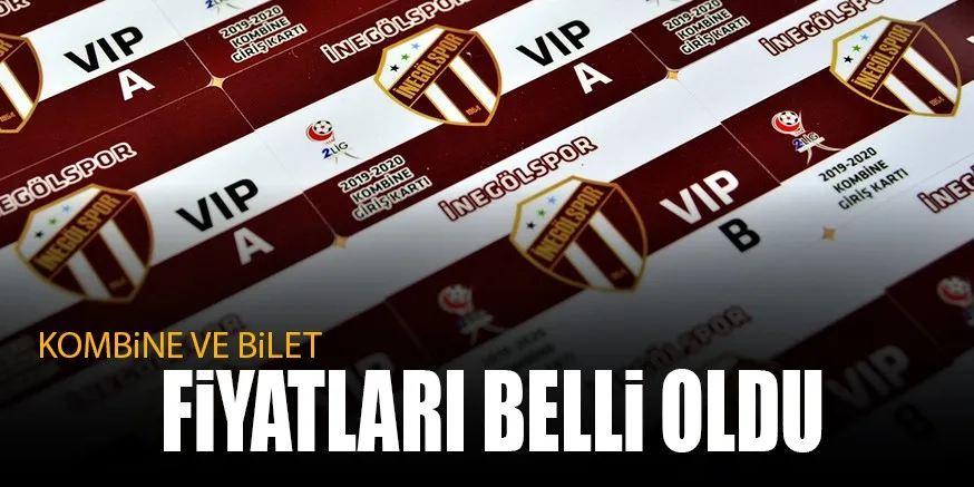 KOMBiNE VE BiLET FiYATLARI BELLi OLDU