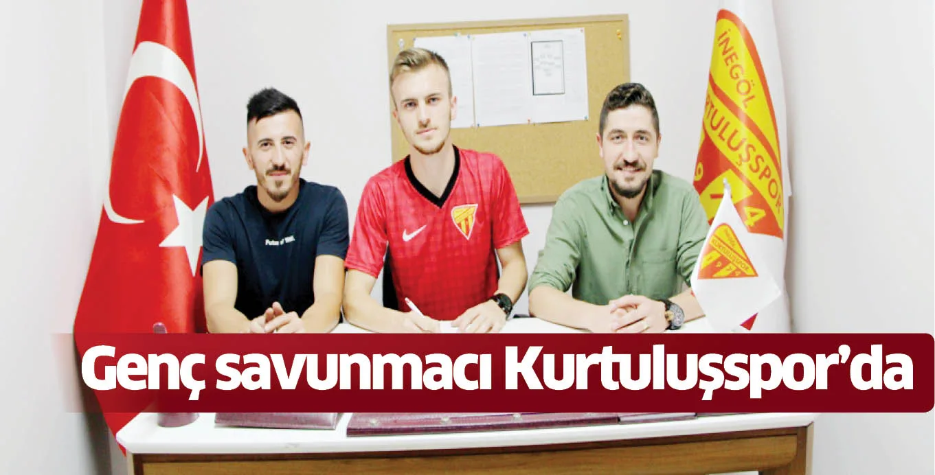 Genç savunmacı Kurtuluşspor'da