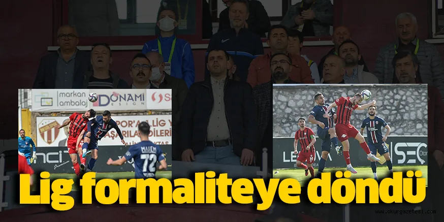 Lig formaliteye döndü