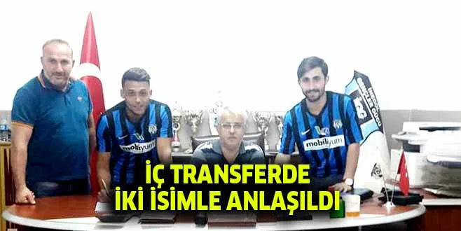 İÇ TRANSFERDE İKİ İSİMLE ANLAŞILDI