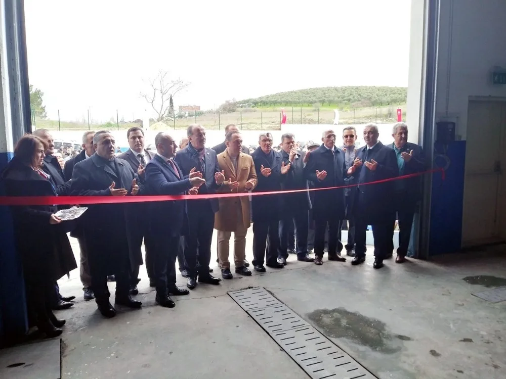 Marmarabirlik Mudanyada Dev Tesislerinin Açılışını Yaptı