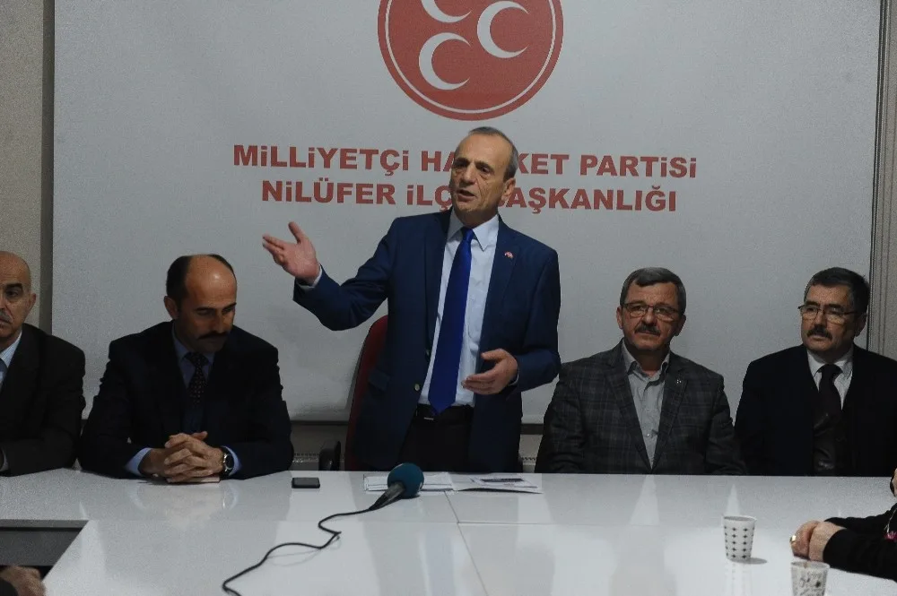 Mhp Bursa İl Başkanı Tevfik Topçu: