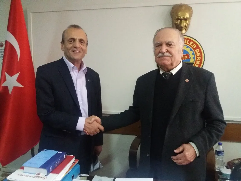 Mhp İl Başkanı Topçu Emeklileri Dinledi