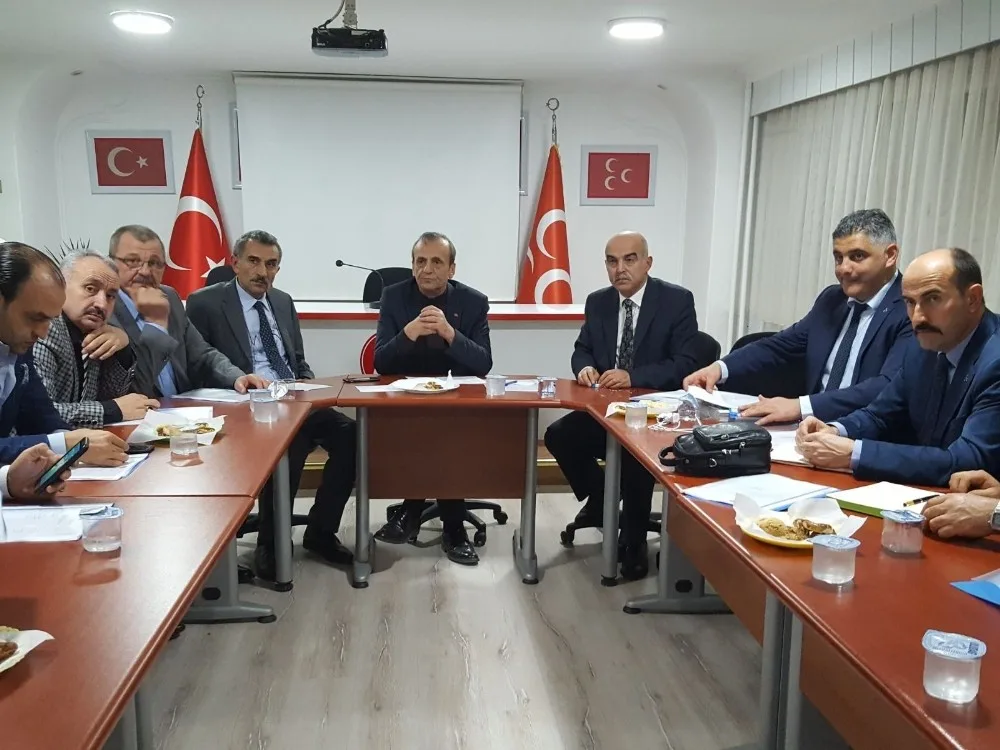 Mhp Teşkilatları Yerel Seçim Hazırlığına Hız Verdi