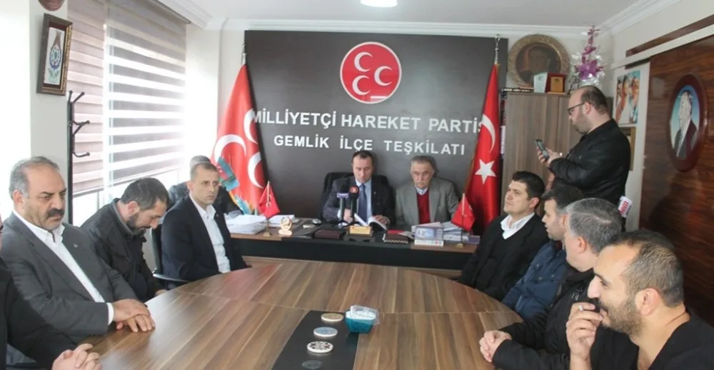 Mhpden Gemlik Belediyesine Tepki: