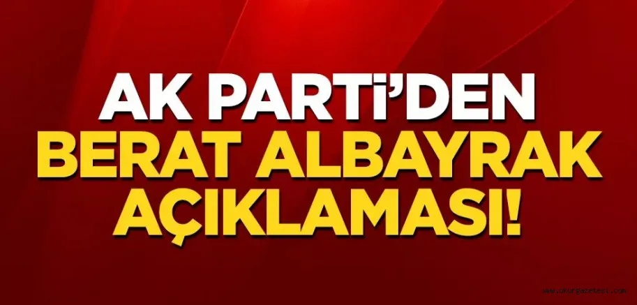 MYK sonrası AK Parti'den önemli açıklamalar