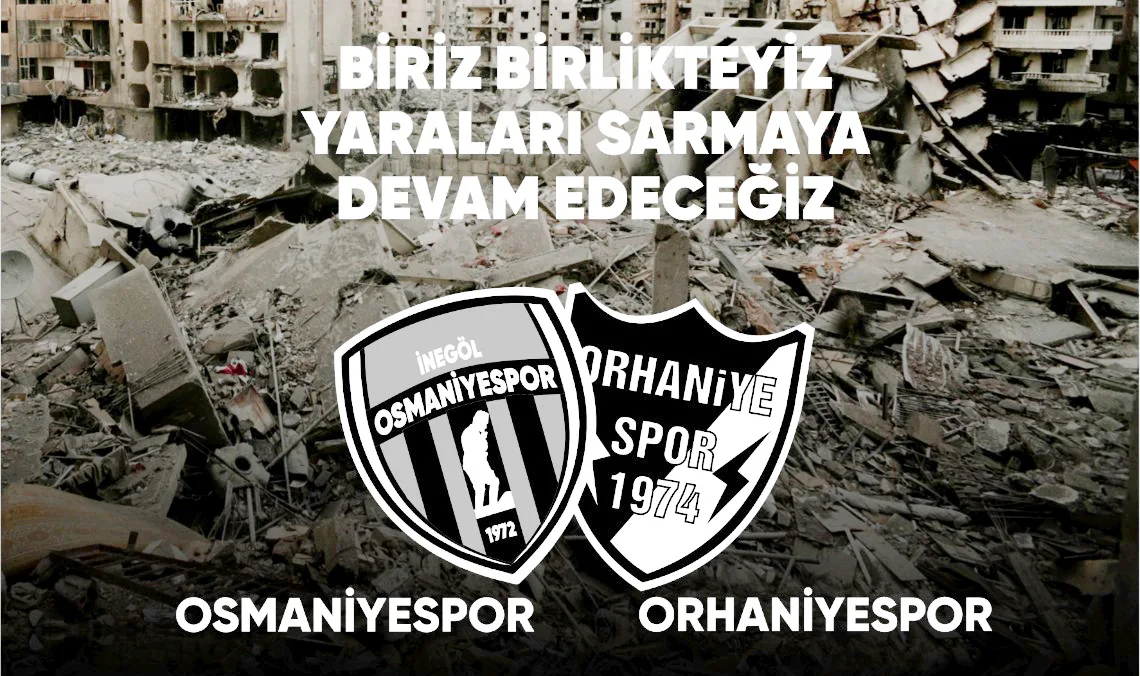 Spor kulüpleri depremzedeler için tek yürek oldu