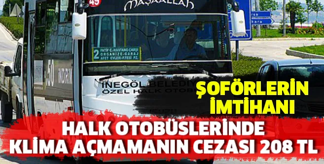 Şoförler iki arada bir derede kalıyor