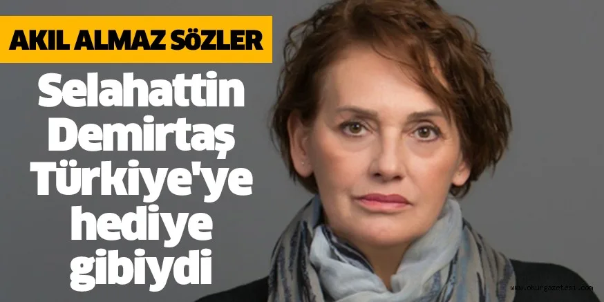 Oyuncu Nur Sürer: Selahattin Demirtaş Türkiye'ye hediye gibiydi, ne yaptı ki tutuklu şimdi