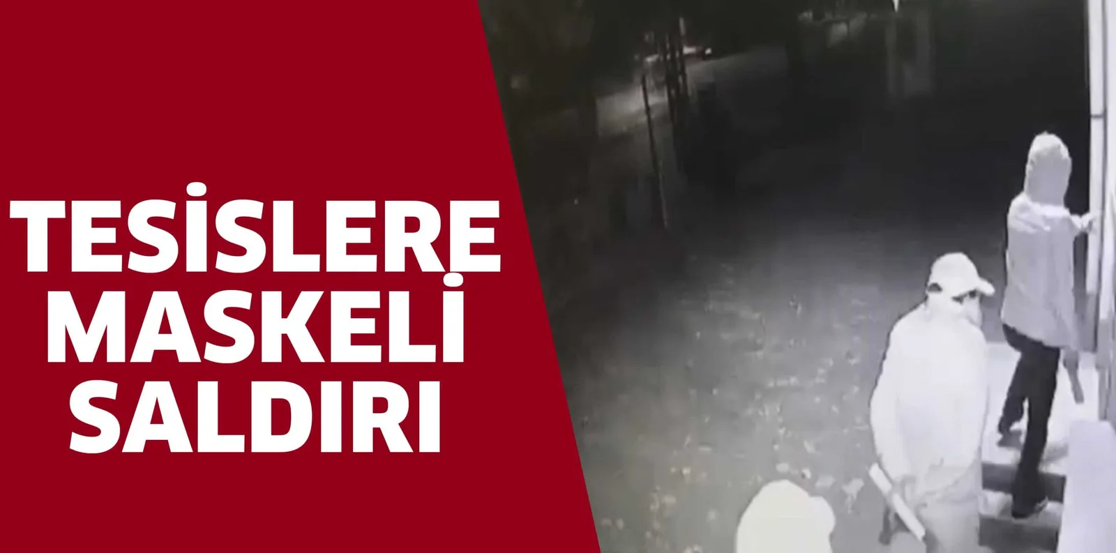 YÜZÜ MASKELİ 5 KİŞİ İNEGÖLSPOR TESİSLERİ'NE SALDIRDI