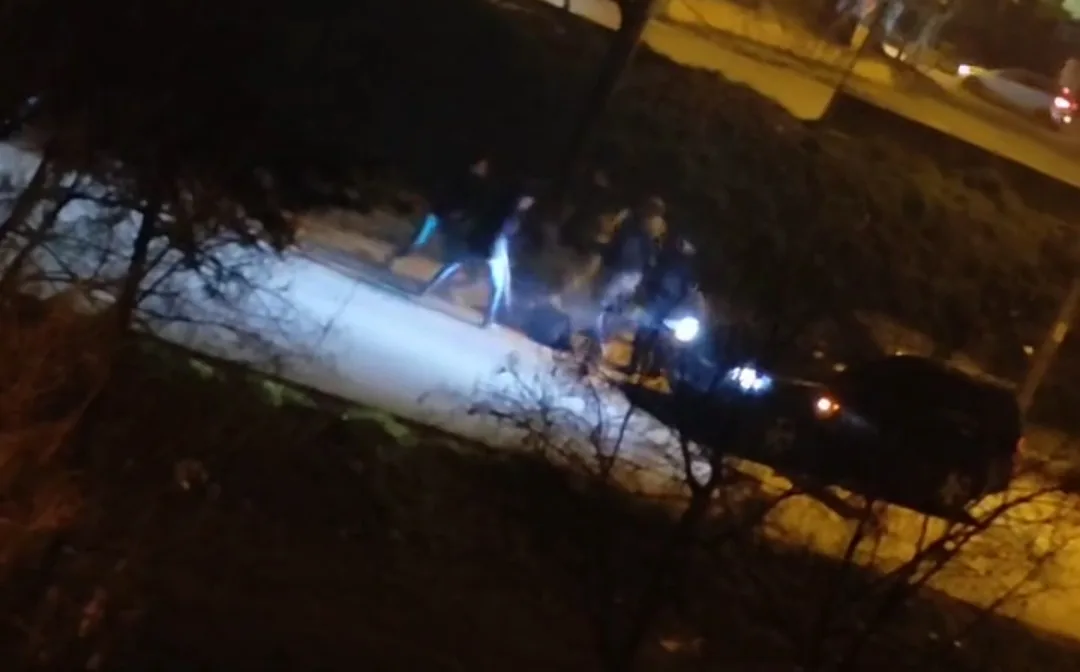İnegöl'de gece vakti ortalık karıştı