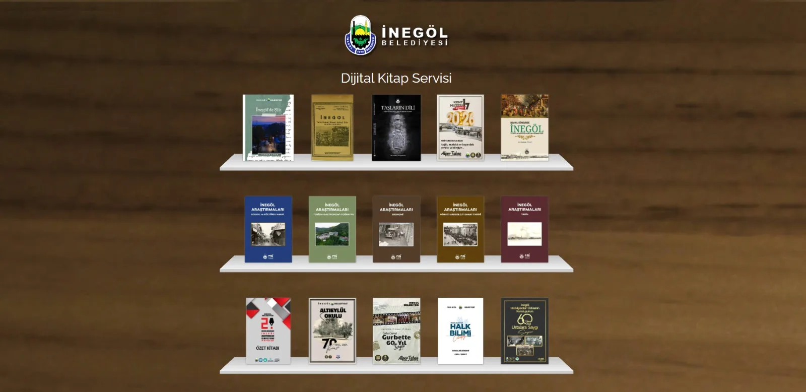 “İnegöl’de Şiir” İnegöl Belediyesi dijital kitaplığında yerini aldı