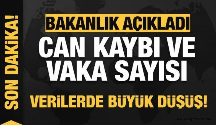 Son dakika: 9 Ocak koronavirüs tablosu! Vaka, Hasta, ölü sayısı ve son durum açıklandı