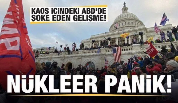 Son dakika: Kaostaki ABD'de şoke eden gelişme! Nükleer panik...