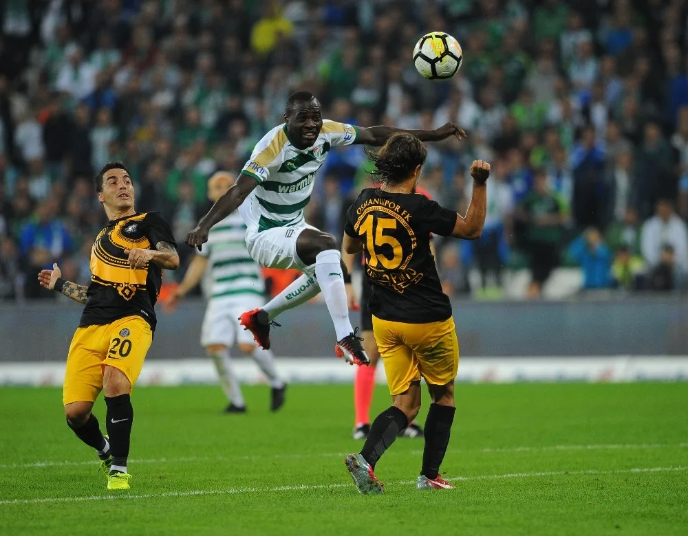 Süper Lig: Bursaspor: 3 - Osmanlıspor: 1 (Maç Sonucu)
