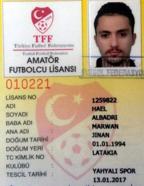 Suriyeli Milli Oyuncu Hael Al Badri Yahyalısporda