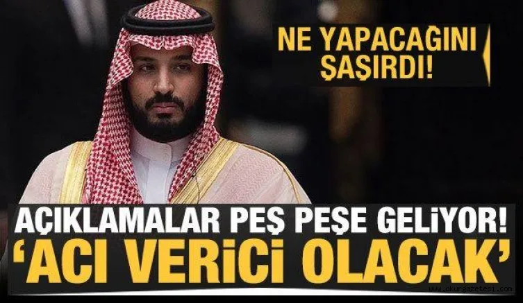 Suudi Arabistan'dan yeni karar: Acı verici olacak