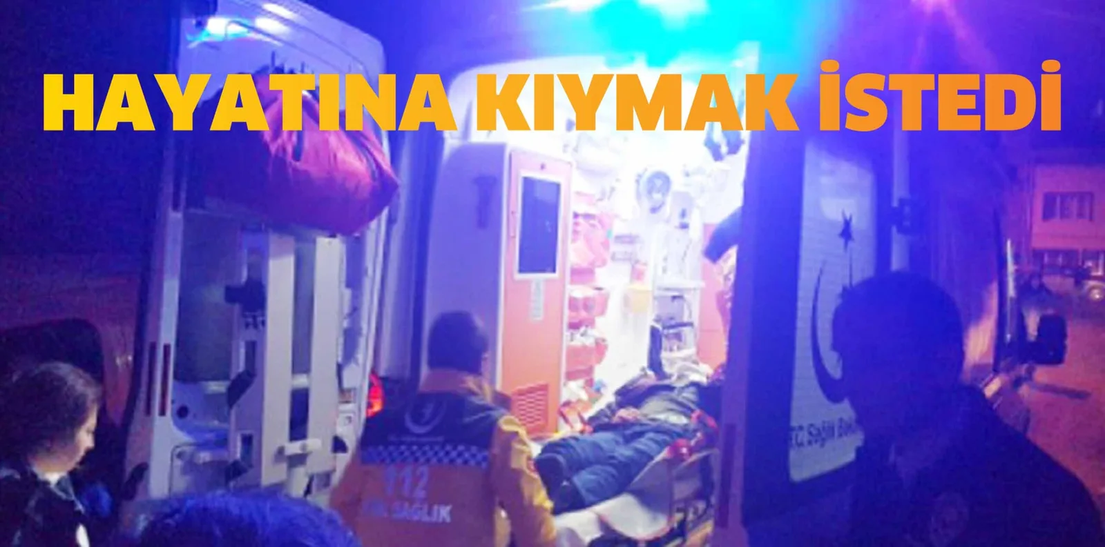 ESKİ EŞİYLE BARIŞAMAYINCA HAYATINA KIYMAK İSTEDİ