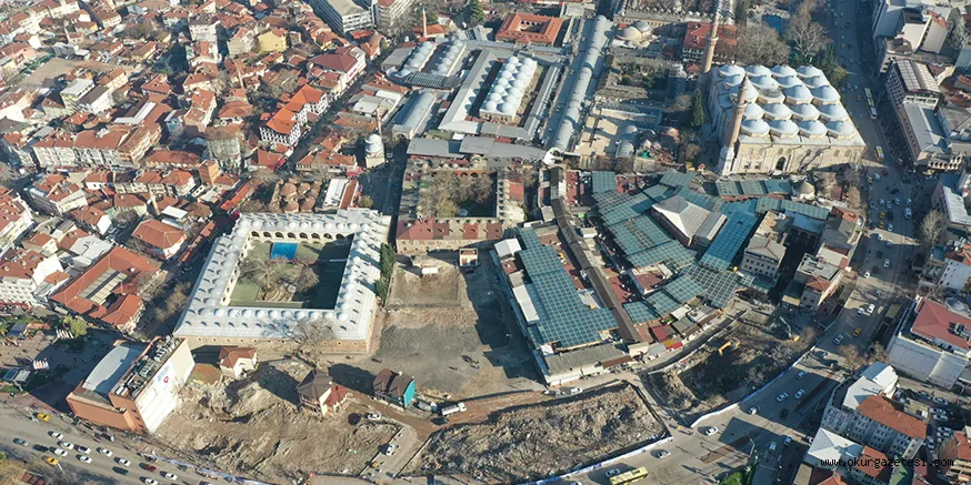 Tarihi Çarşı ve Hanlar Bölgesi'nde yıkımlar martta tamamlanacak