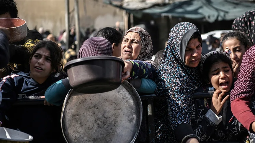Gazze'ye gıda yardımının ulaştırılamaması "şiddetli açlık" yaşayan halkı çaresiz bıraktı