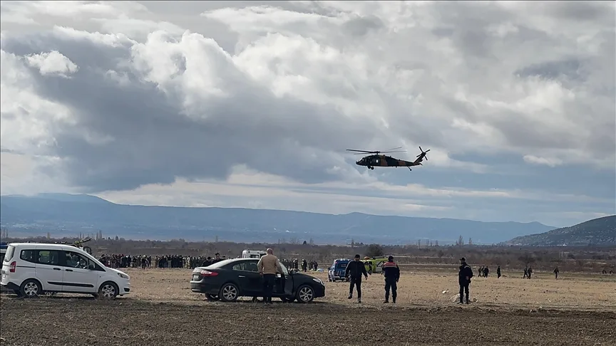 Isparta'da askeri helikopterin düşmesi sonucu 6 askerimiz şehit oldu