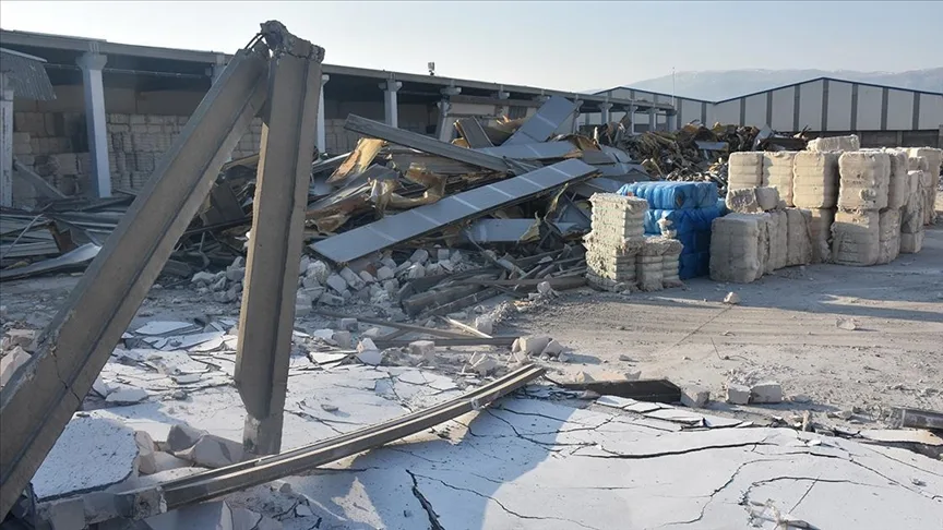 Kahramanmaraş sanayisi deprem yaralarını sarmak için destek bekliyor