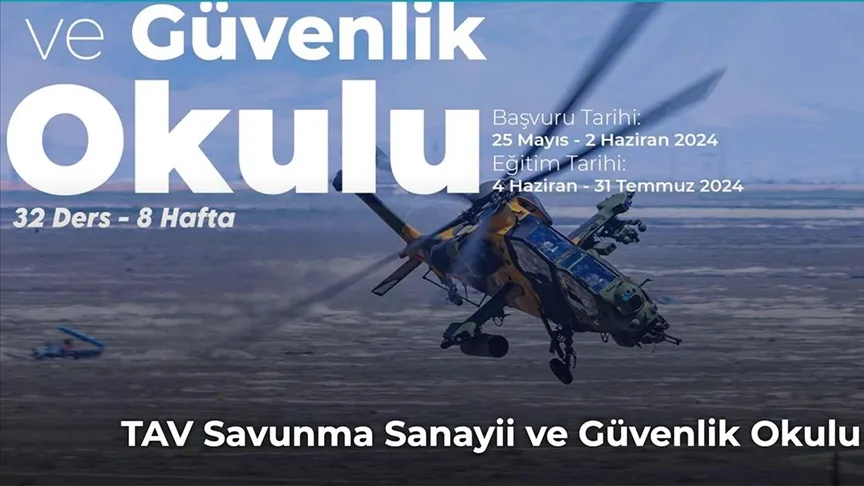 "Savunma Sanayii ve Güvenlik Okulu" için başvurular devam ediyor