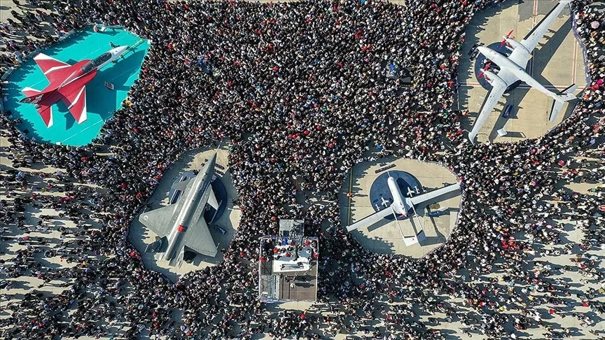 TEKNOFEST, 2,5 milyonu aşan ziyaretçiyle "dünyanın en büyük organizasyonu" olarak tarihe geçti