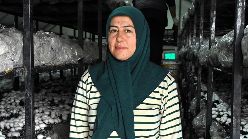 Kadın girişimci devlet desteğiyle atıl arazisini tarıma kazandırdı