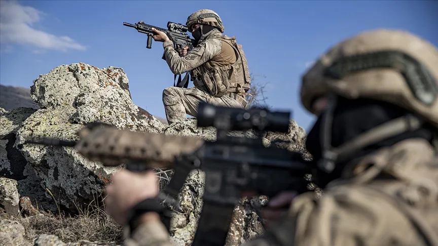 Irak'ın kuzeyinde 3 PKK'lı terörist etkisiz hale getirildi