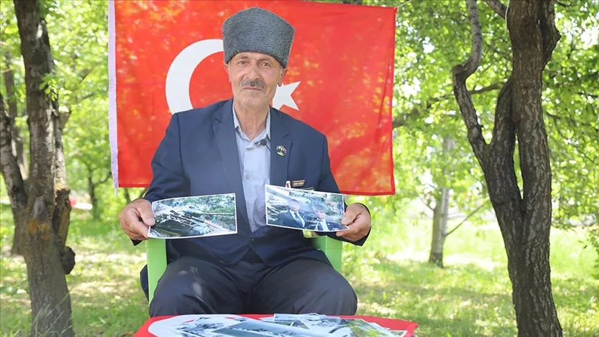 "Efsane tank"ın şoförü, yaşadıklarıyla gurur duyuyor