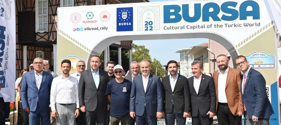 ‘Tuna’dan Orhun’a İpek Yolu Rallisi’ Bursa’da