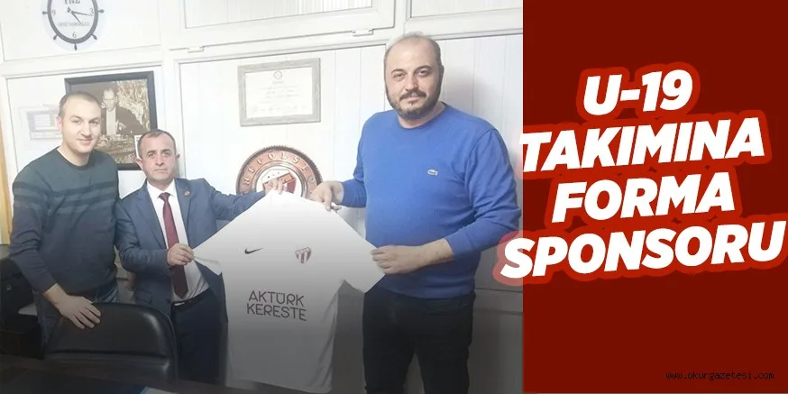 U-19 TAKIMINA FORMA SPONSORU