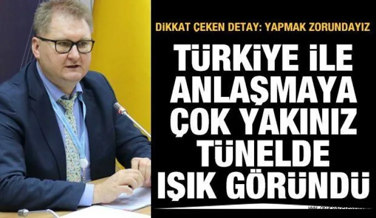 Ukrayna'dan Türkiye açıklaması: Anlaşmaya çok yakınız, tünelde ışık göründü