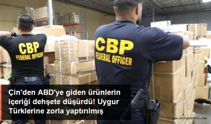 Uygur Türklerine yaptırılan 13 tonluk üründe insan saçı tespit edildi