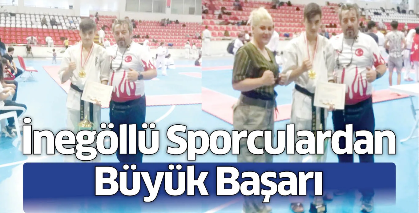 İnegöllü Sporculardan Büyük Başarı
