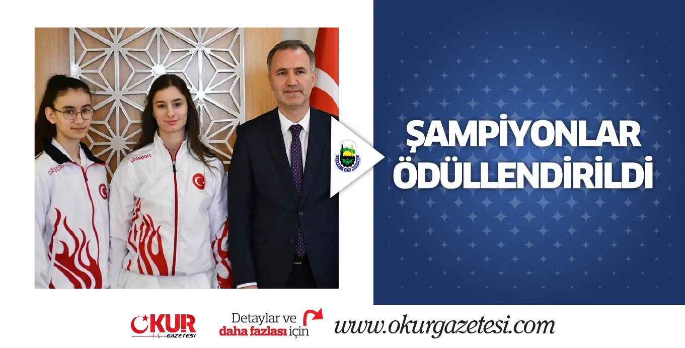 Şampiyonlar Ödüllendirildi