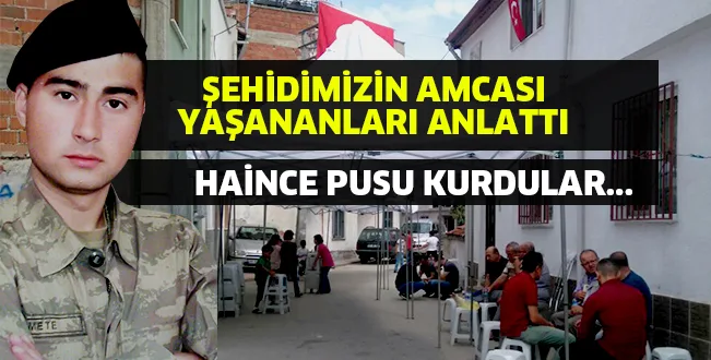HAİNCE PUSU KURDULAR