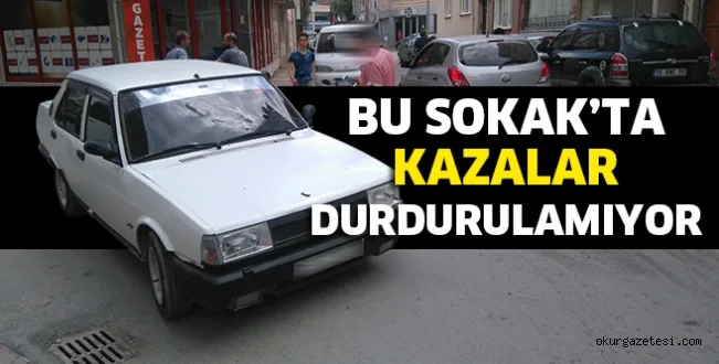 Yine aynı yer yine kaza!