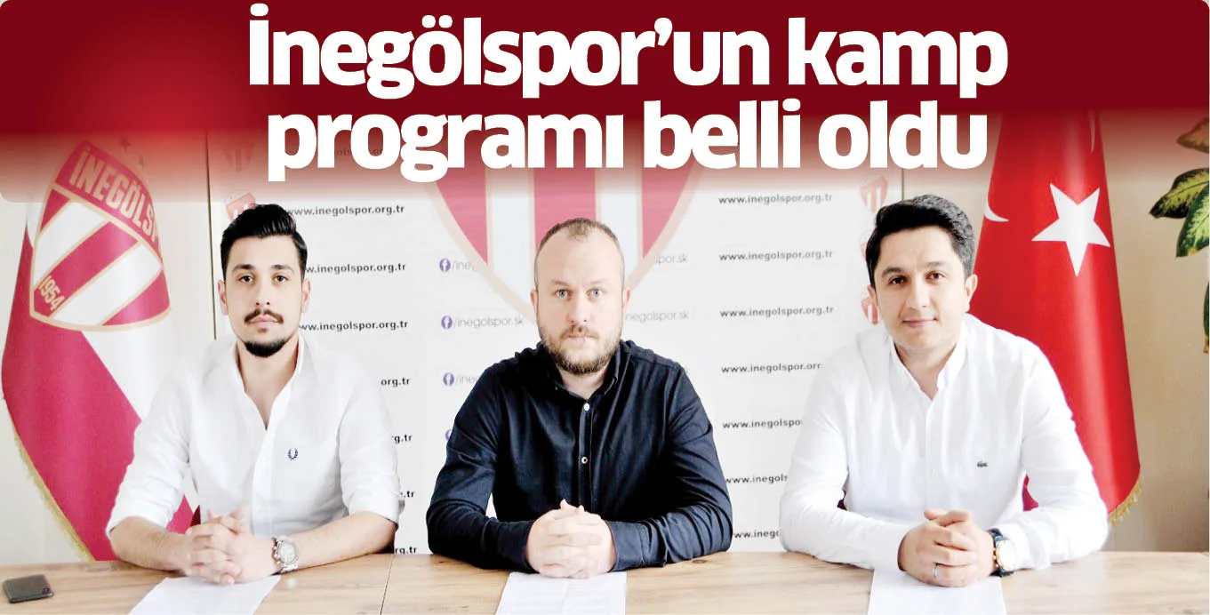 İnegölspor'un kamp programı belli oldu