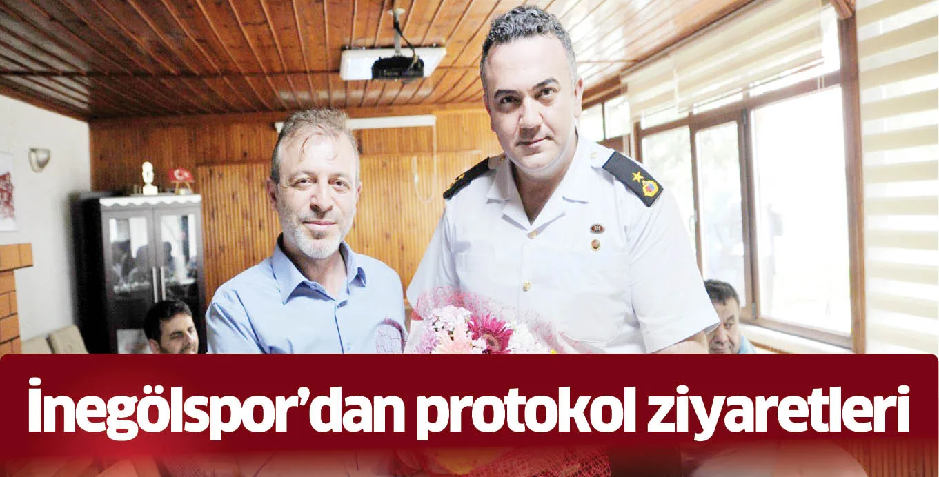 İnegölspor'dan protokol ziyaretleri