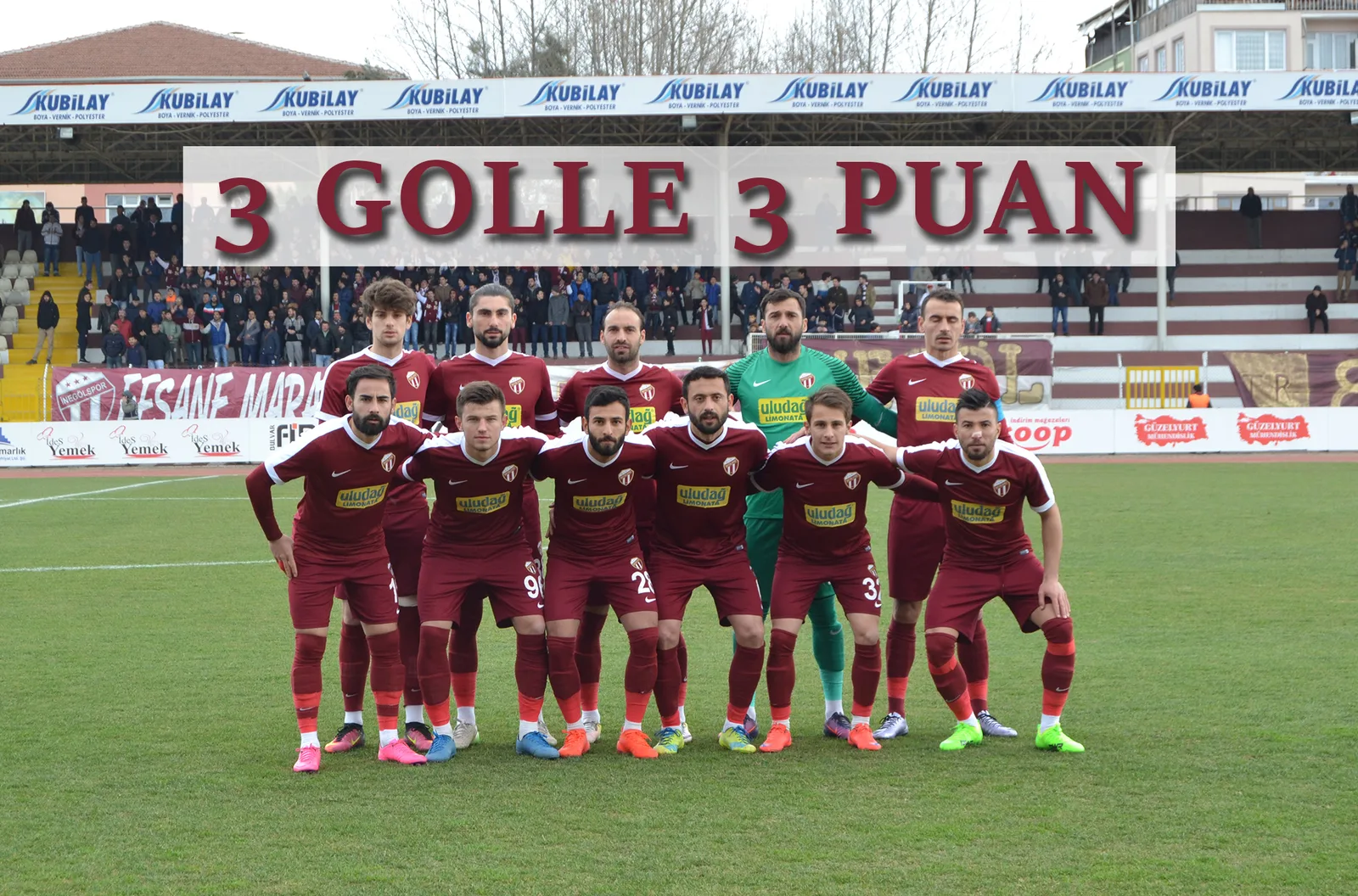 3 GOLLE 3 PUAN