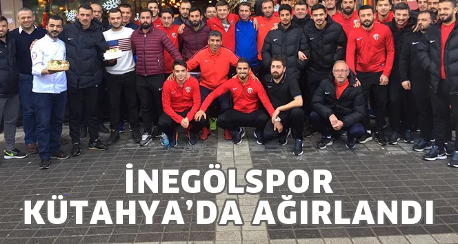 İNEGÖLSPOR KÜTAHYA'DA AĞIRLANDI