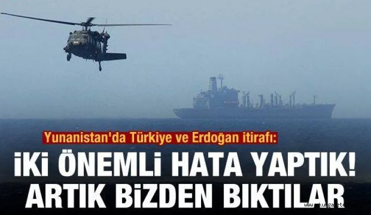 Yunanistan'da Türkiye ve Erdoğan itirafı: İki önemli hata yaptık, bizden bıktılar