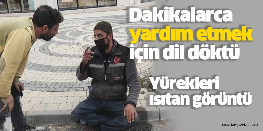 Yürekleri ısıtan görüntü