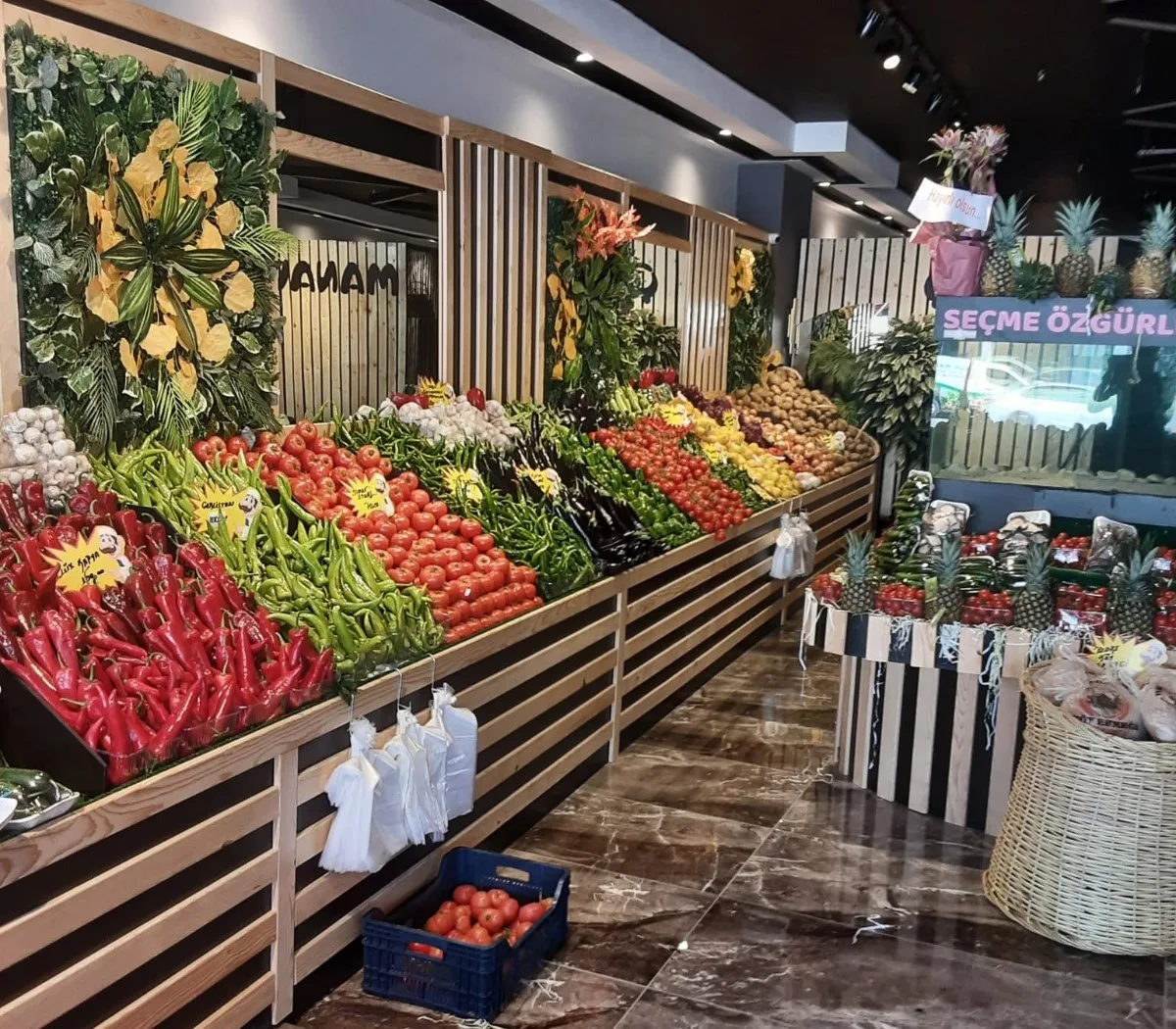 Zabıta’dan manavlara denetim
