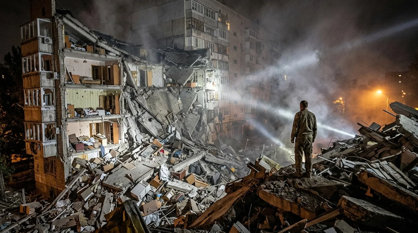 O ülkenin başkentine bombalar yağdı