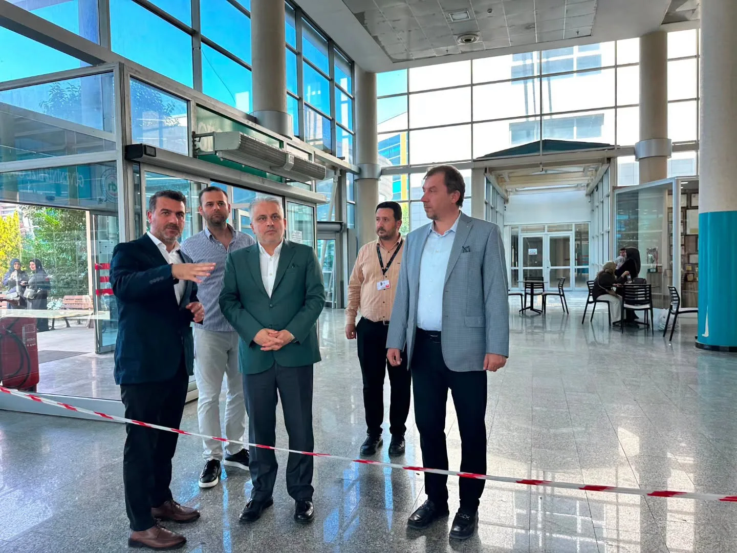 AK Parti heyeti İnegöl Devlet Hastanesi’ndeki çalışmaları inceledi