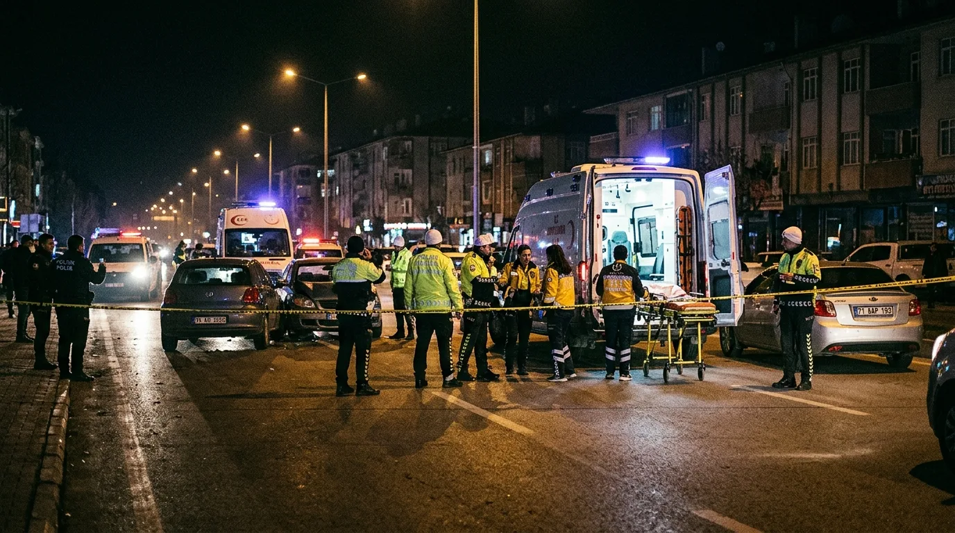 Kazaya müdahale eden polis memuru şehit oldu