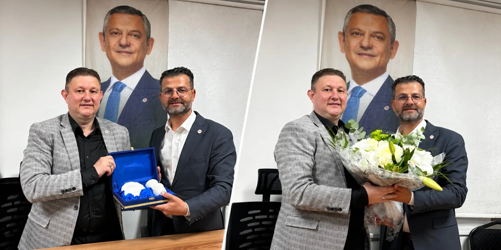 Özgür Şahin, İnegöl’de parti üyeleriyle buluştu